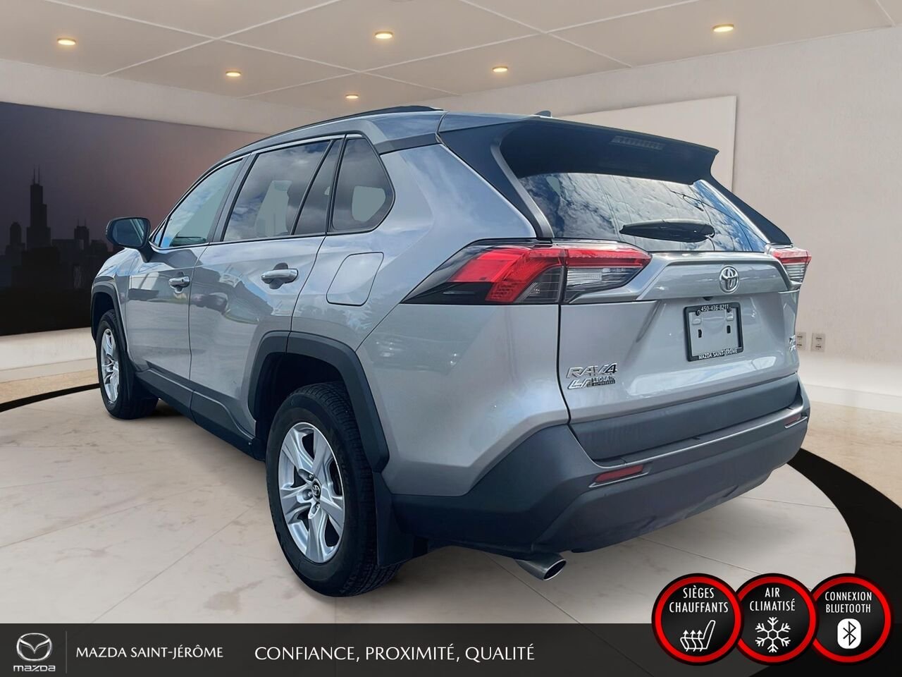 Toyota RAV4 XLE | TOIT OUVRANT | AWD | 2020 Argent Saint-Jérôme - photo #9
