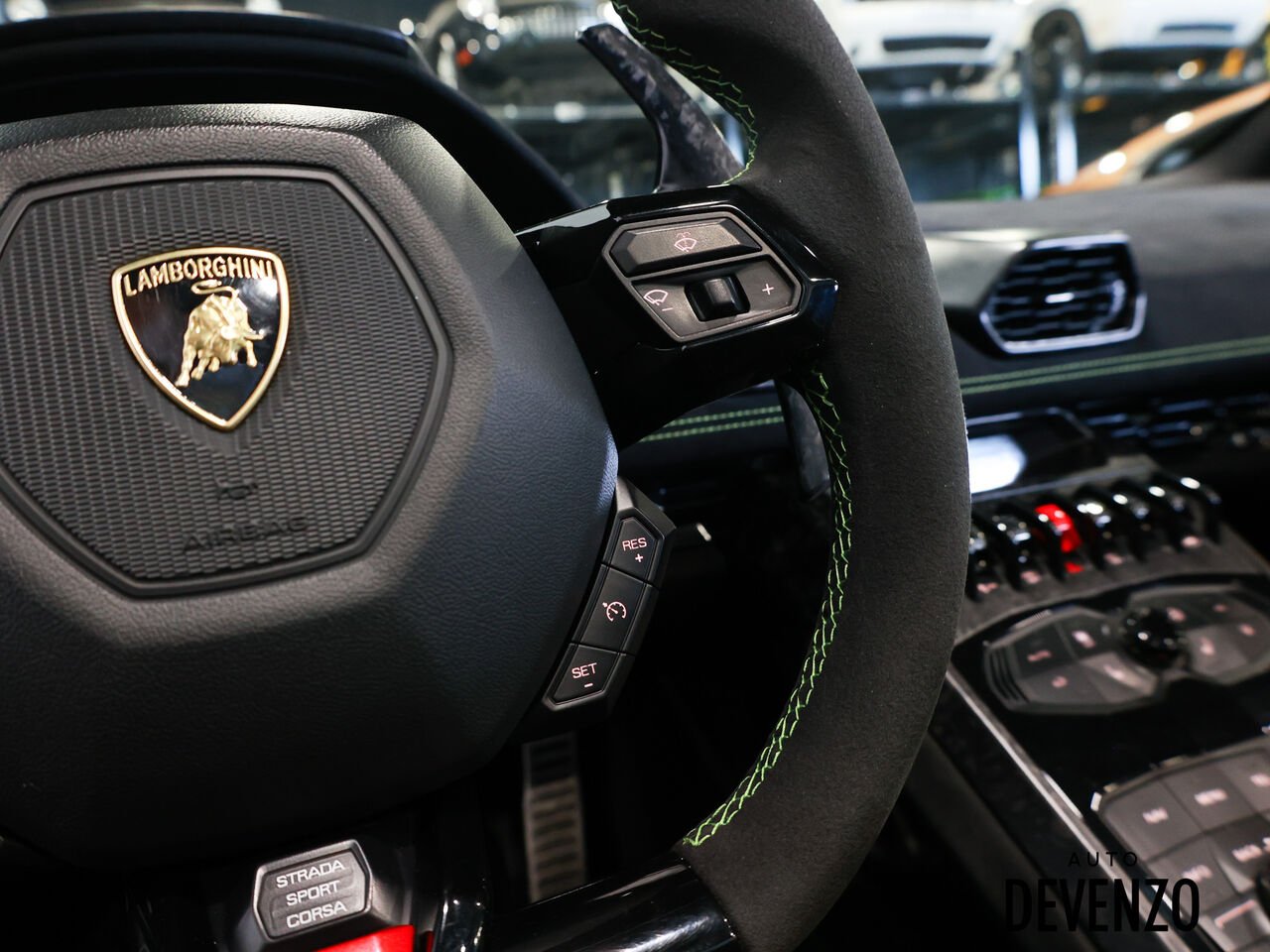 Lamborghini Huracan 2018 Vert Saint-Eustache - photo #15