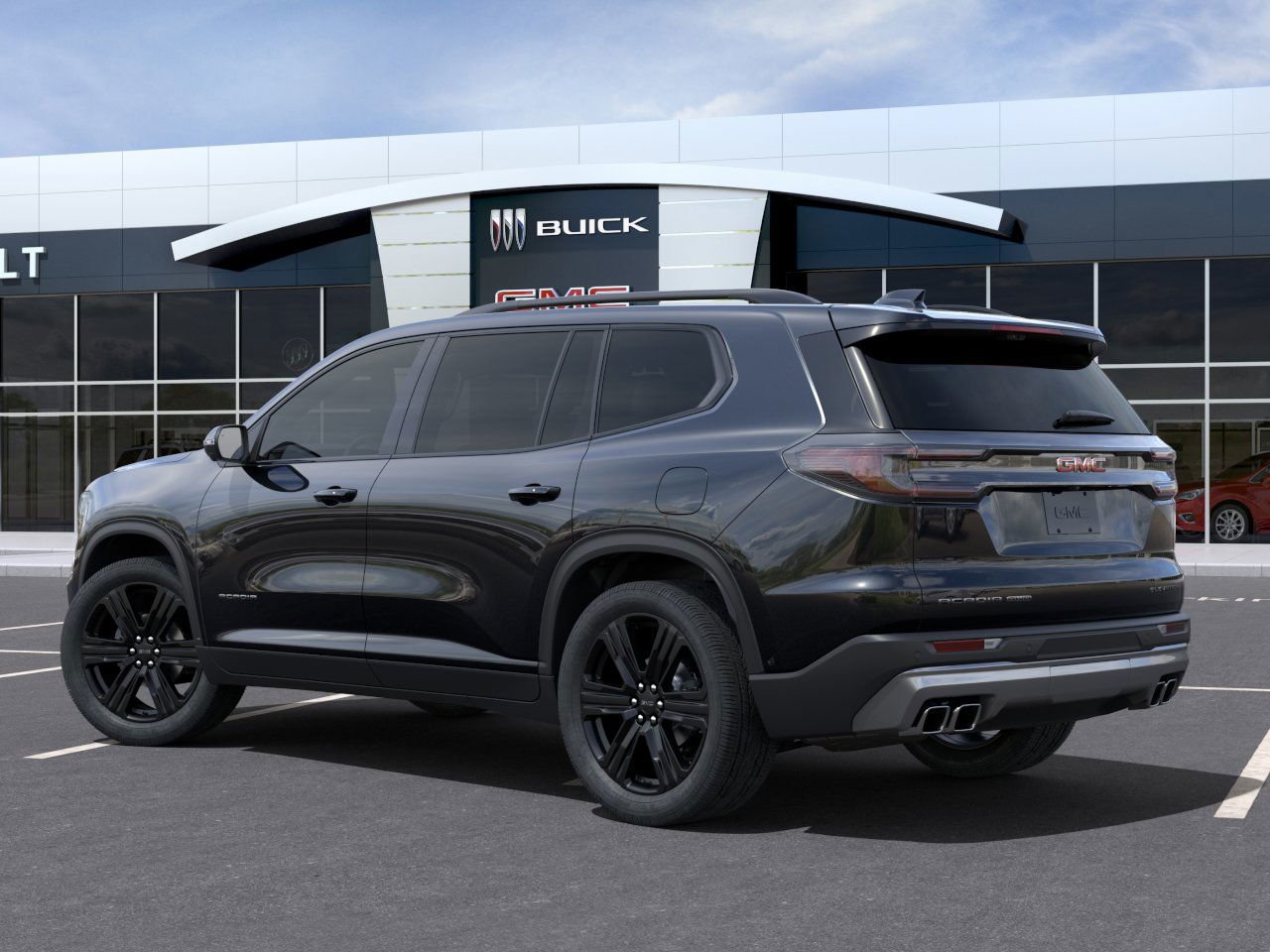 2025 GMC Acadia Elevation Ebony Twilight Metallic Saint-Eustache - photo #2