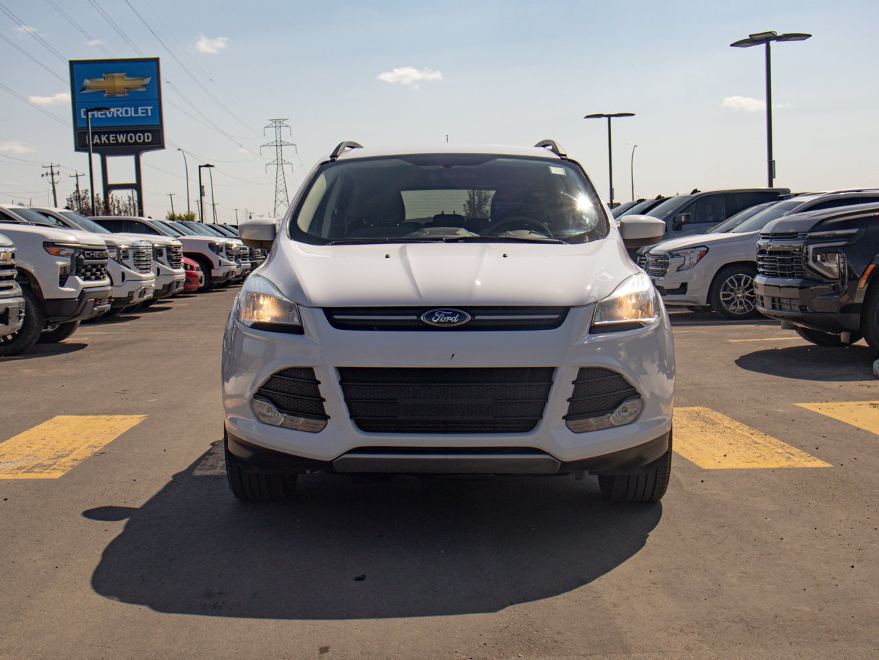 2014 Ford Escape 4WD 4dr SE White Sherwood Park - photo #2