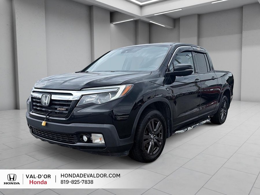 Honda Ridgeline Cabine multiplaces, 4 roues motrices Sport 2017 2017 Noir