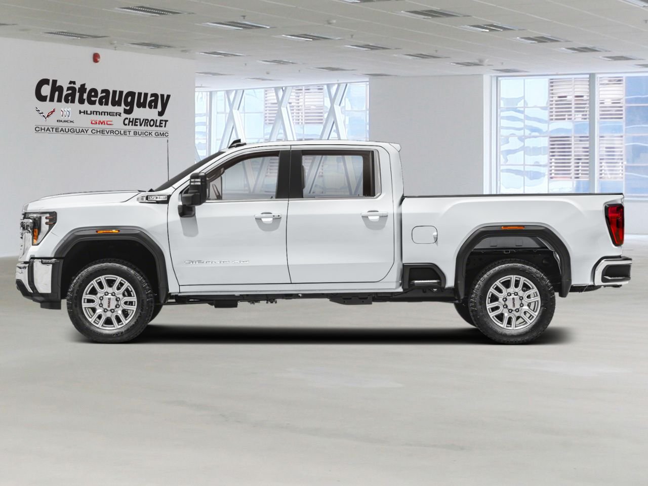 2026 GMC Sierra 2500HD K2500 HD SIERRA CREW CAB SLE STD/BOX DURAMAX (3SA) Summit White Châteauguay - photo #1