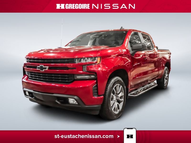 2022 Chevrolet Silverado RST 4X4 V8 5.3 ECOTECH3 CREW CAB MARCHE-PIEDS Red