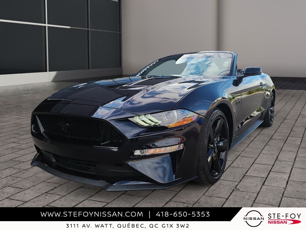 2022 Ford Mustang GT PREMIUM Black Ste-Foy - photo #3
