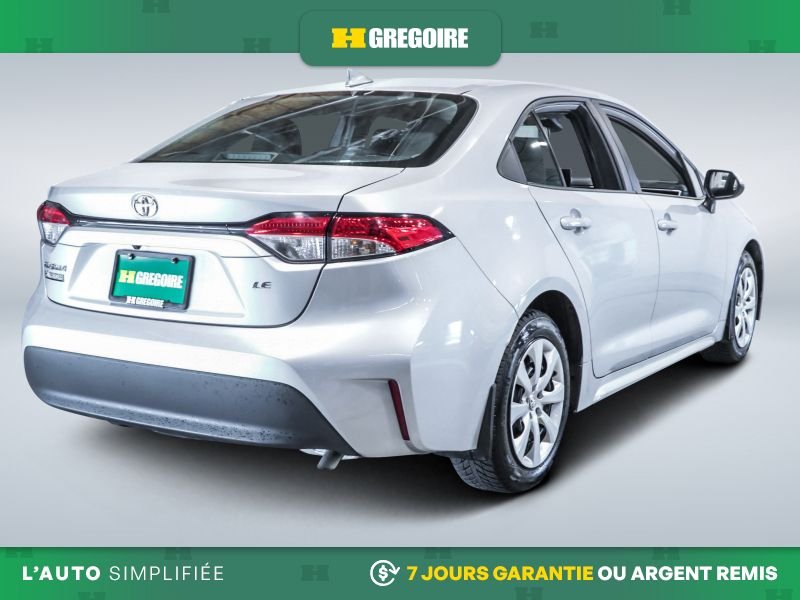 Toyota Corolla 730466 | LE AUTO AC GR ELEC CAM RECULE BLUETOOTH 2023 Argent Laval - photo #8