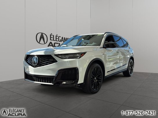ACURA MDX A-SPEC PLATINUM ÉLITE 2026 Blanc platine nacré