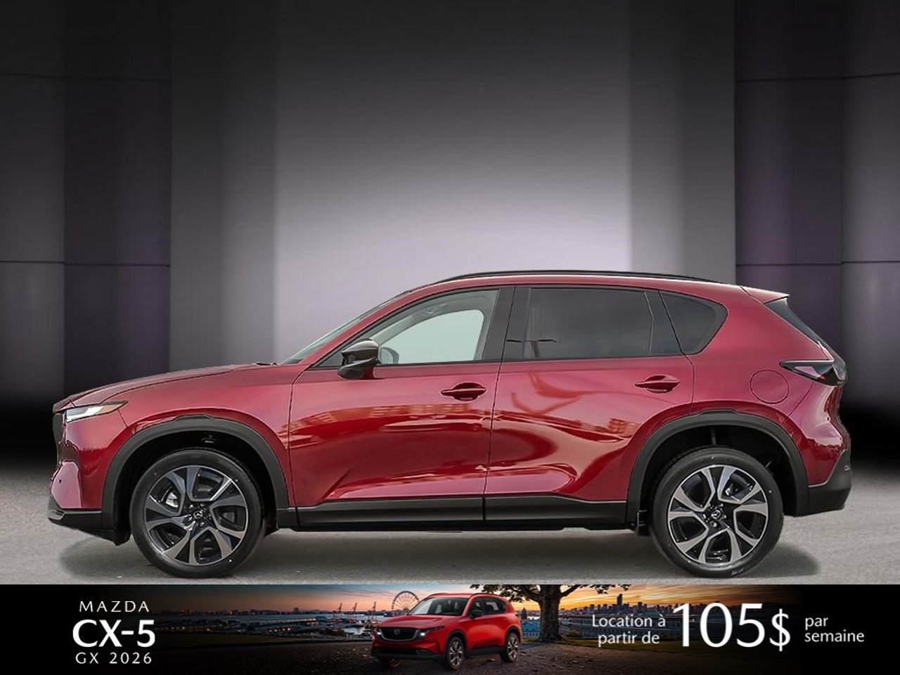 Mazda CX-5 JM3KMBHA5T0204987 2026 Rouge vibrant cristal métallisé Mirabel - photo #2
