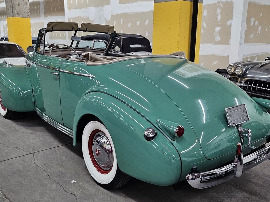 Cadillac La Salle 1940 1940 Vert