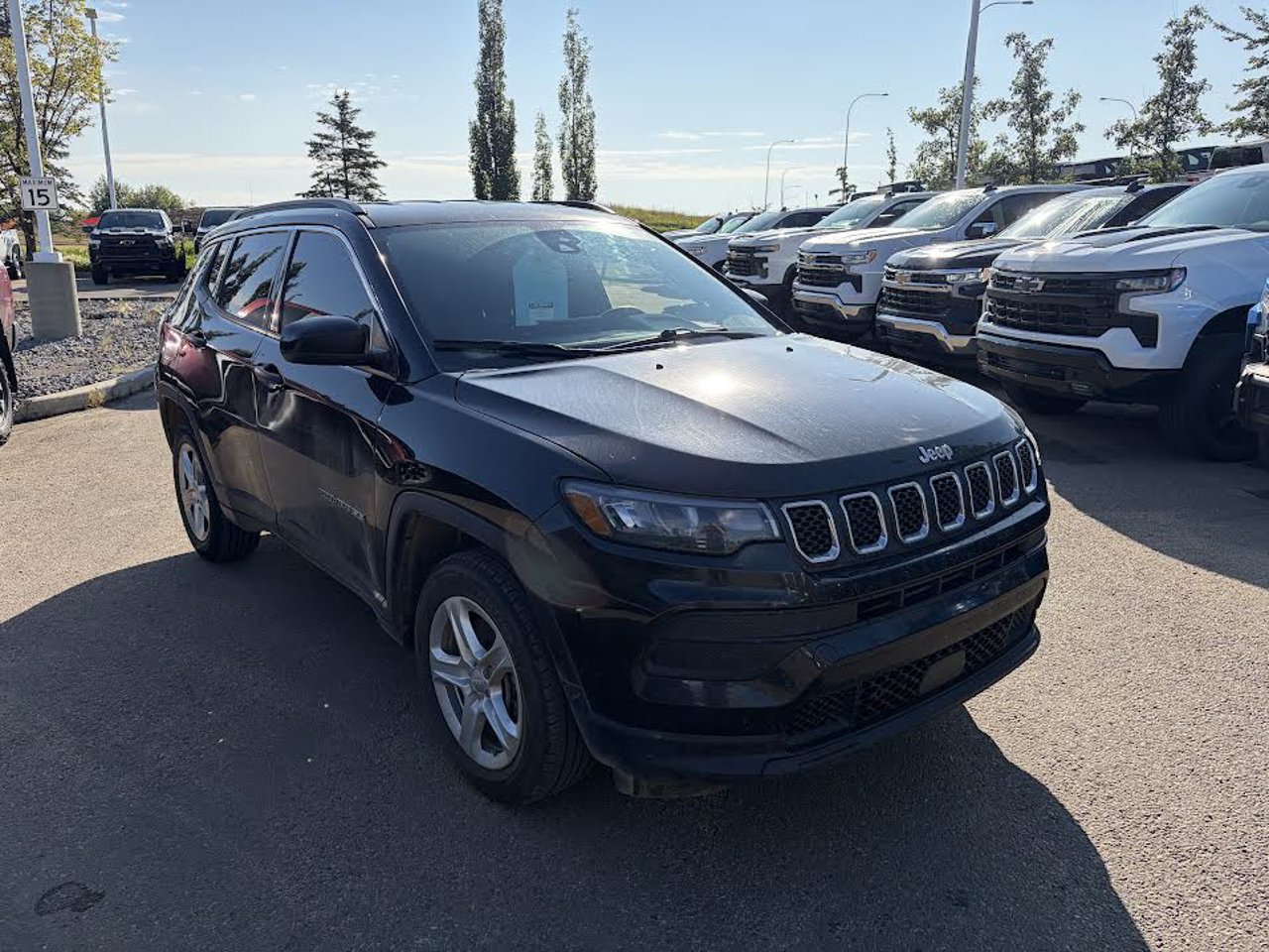 2024 Jeep Compass Sport 4x4 Black Sherwood Park - photo #1