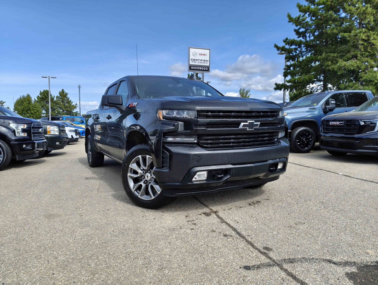 2020 Chevrolet Silverado 1500 4WD Crew Cab 147 RST Black Sherwood Park - photo #1