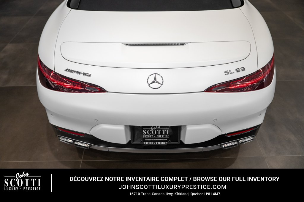 2022 Mercedes-Benz SL White Saint-Eustache - photo #8