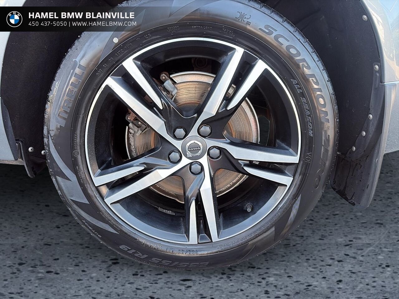 2021 Volvo XC60 T6 R-Design TI Grey Blainville - photo #6