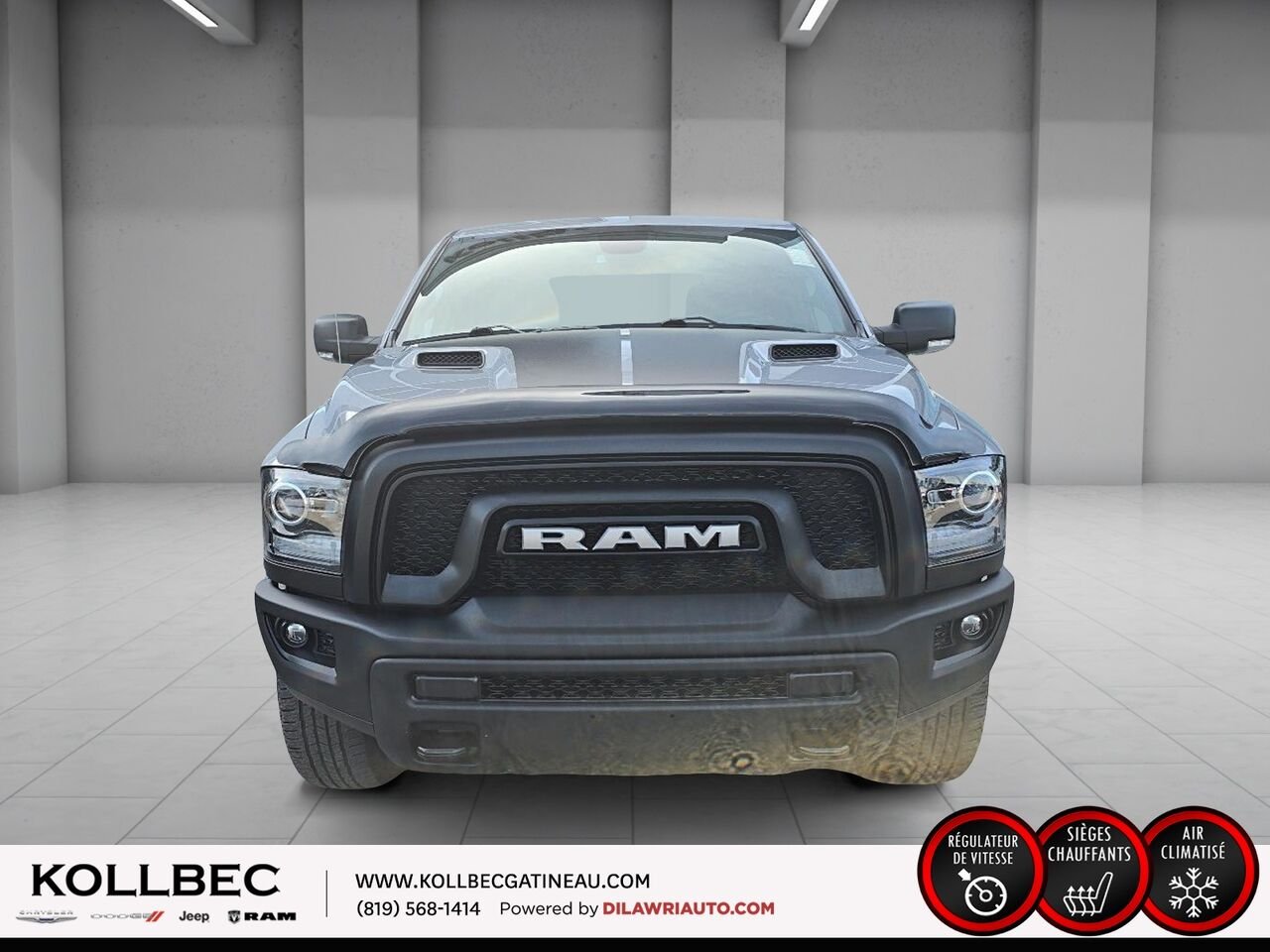 RAM 1500 CLASSIC Warlock CrewCab 4x4 2024 Argent Ottawa & Gatineau - photo #11