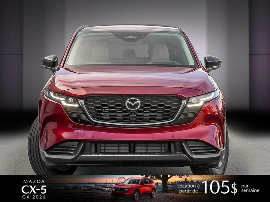 Mazda CX-5 2026 2026 Rouge vibrant cristal métallisé