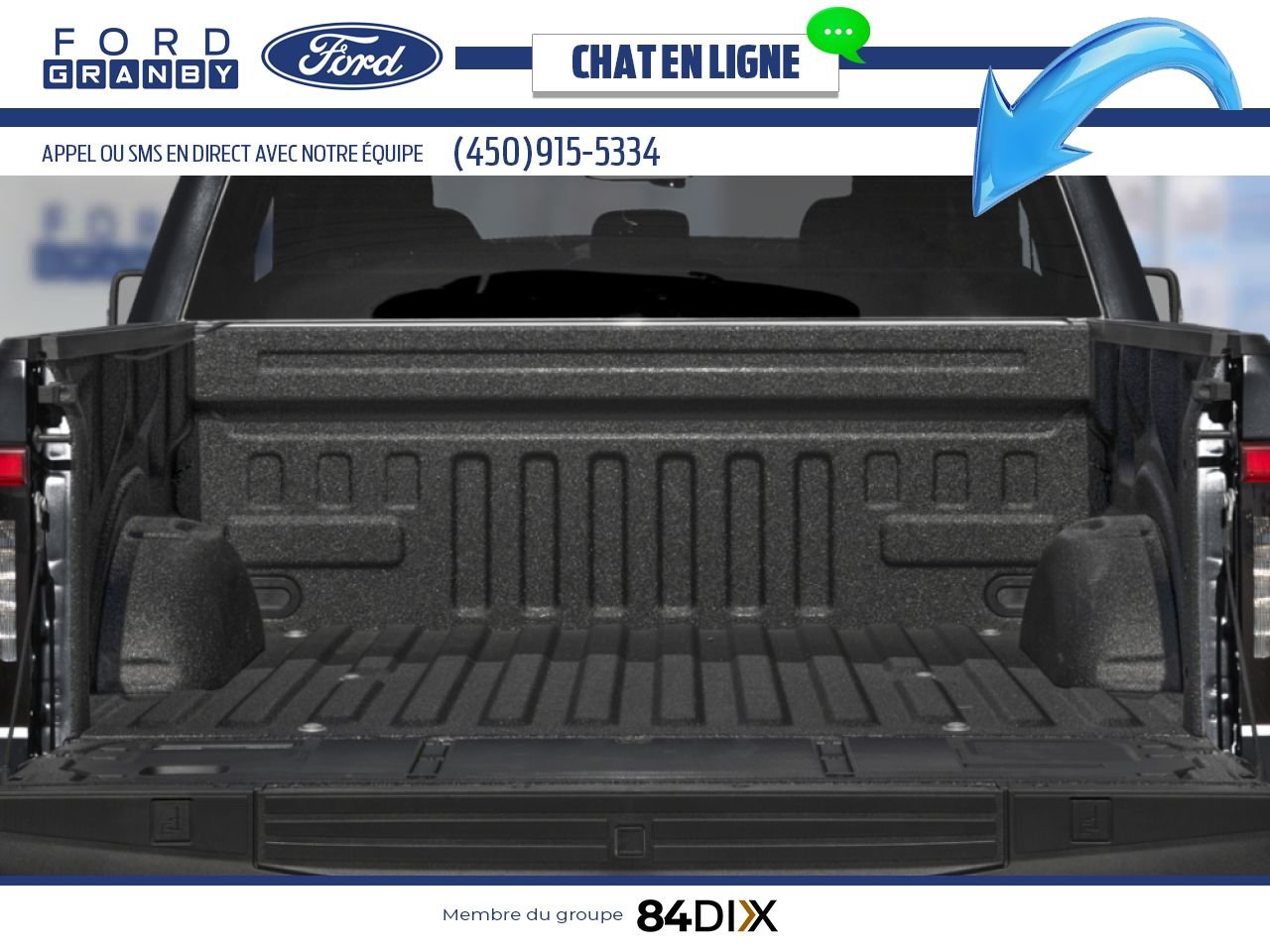Ford F-150 Lightning 2025 Gris carbonisé métallisé Granby - photo #7