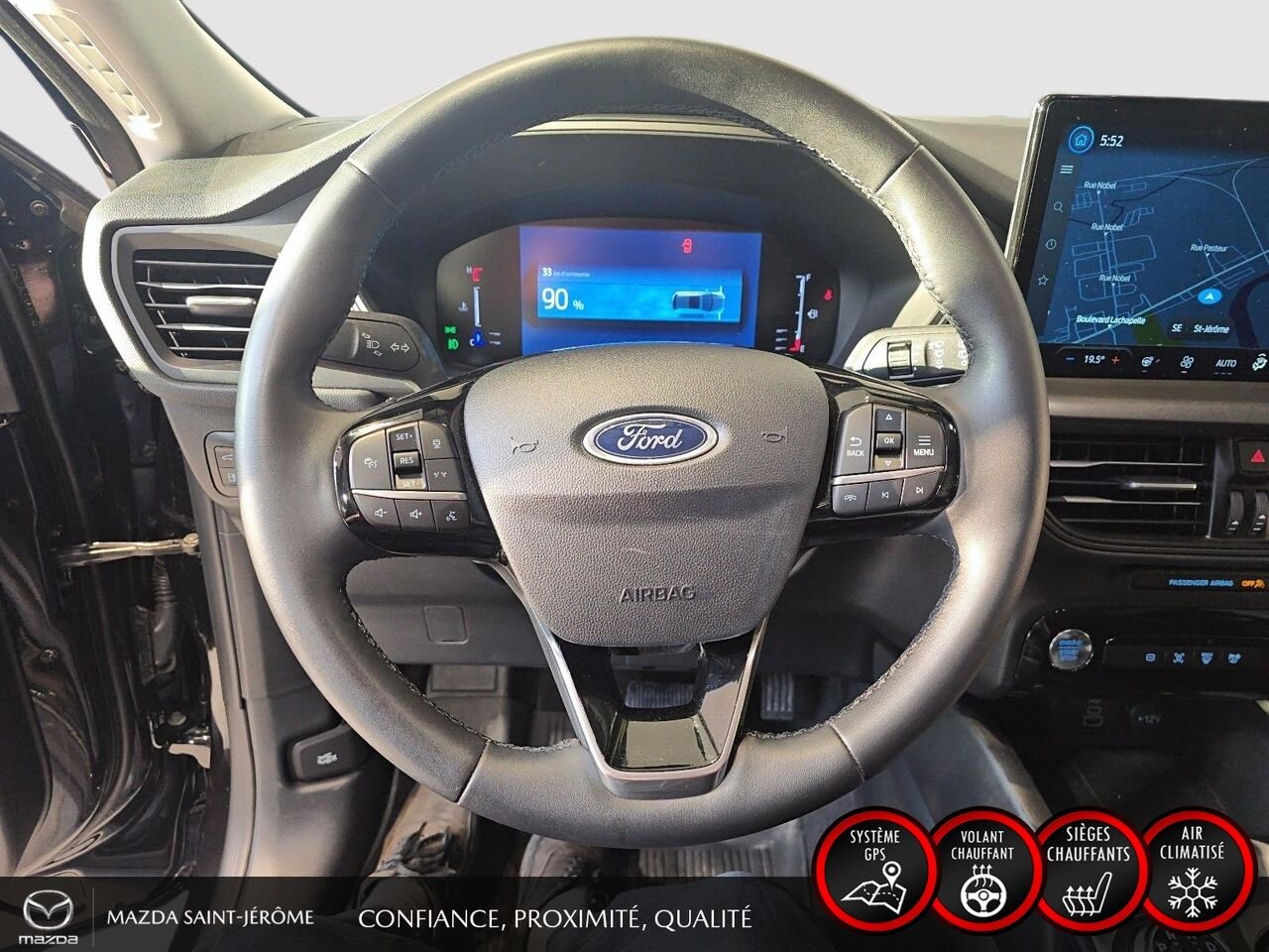2024 Ford Escape Black Sainte-Agathe-des-Monts - photo #13