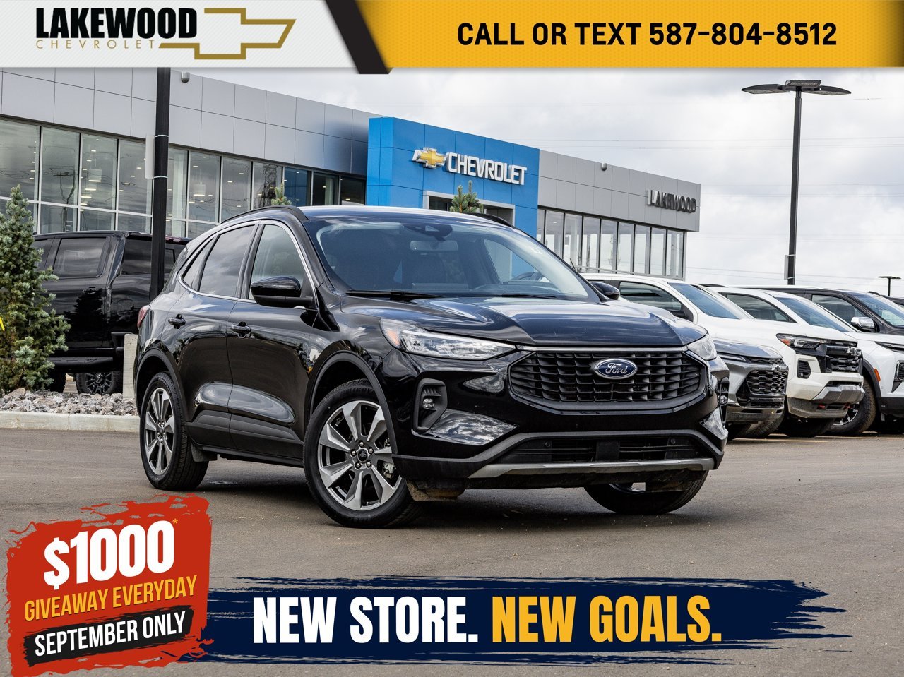2025 Ford Escape Platinum AWD Black Sherwood Park - photo #0
