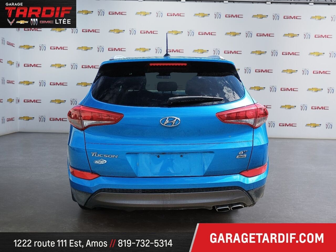 2016 HYUNDAI TUCSON Blue Mont-Laurier - photo #2