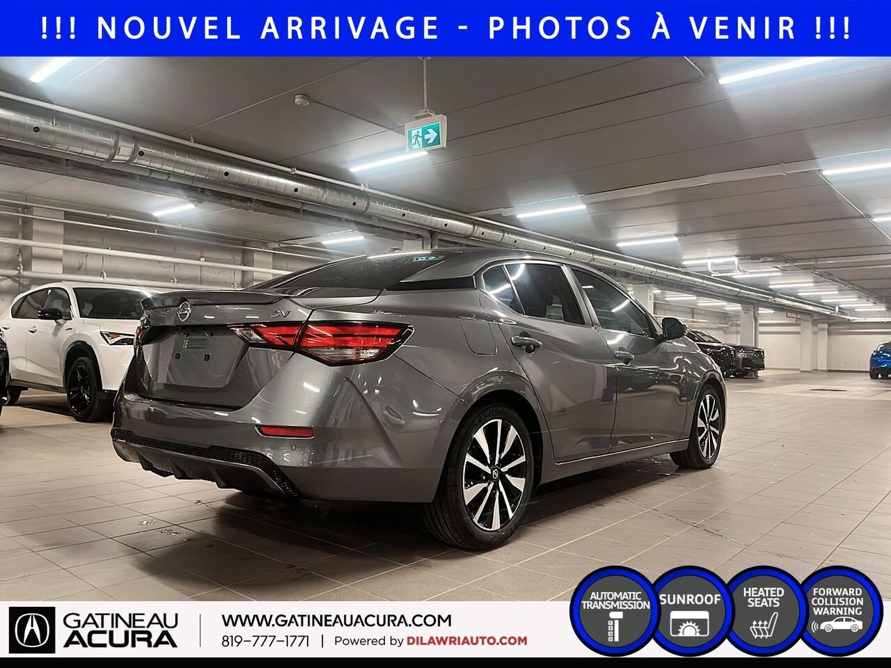 Nissan Sentra SV 2023 Gris Ottawa & Gatineau - photo #4