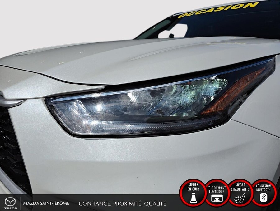 2021 Toyota Highlander XLE | TOIT OUVRANT | CUIR | 3e RANGÉE | AWD White