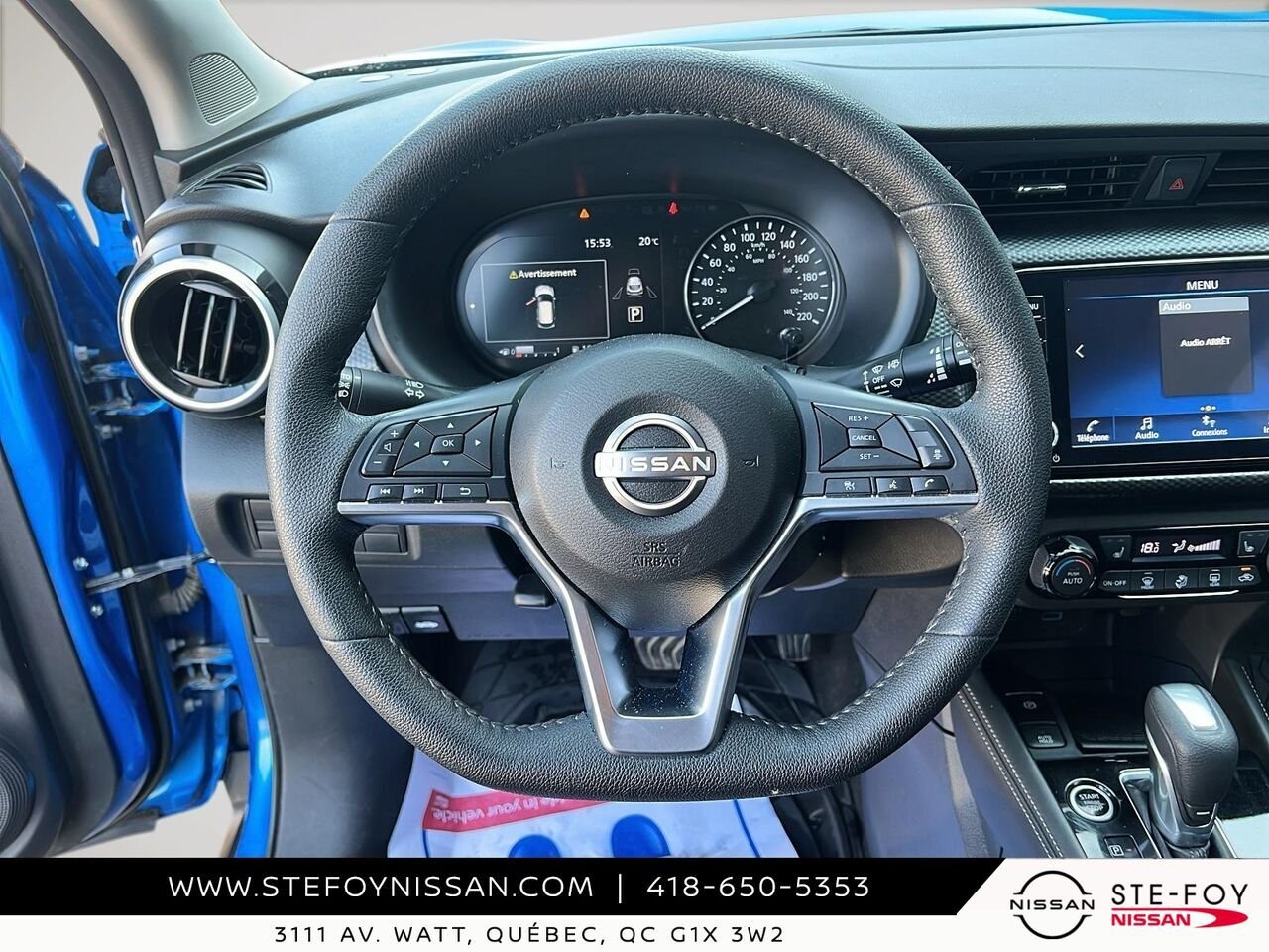 Nissan Kicks SV TA 2024 Bleu Ste-Foy - photo #14