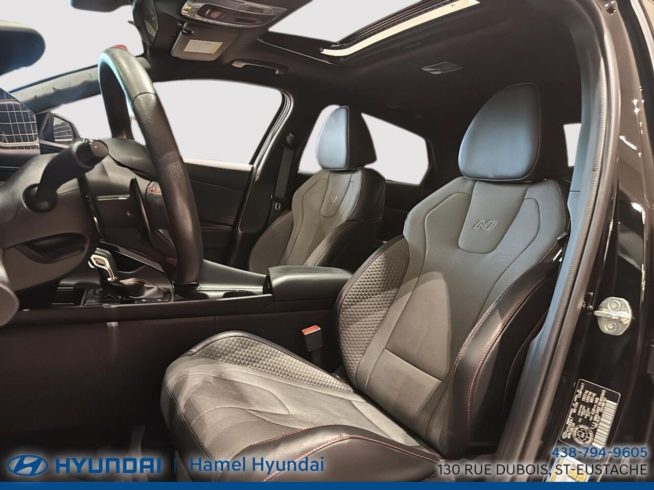 Hyundai Elantra 2024 Noir Saint-Eustache - photo #7