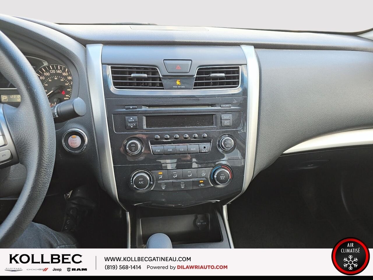 NISSAN ALTIMA 2015 Gris Ottawa & Gatineau - photo #2