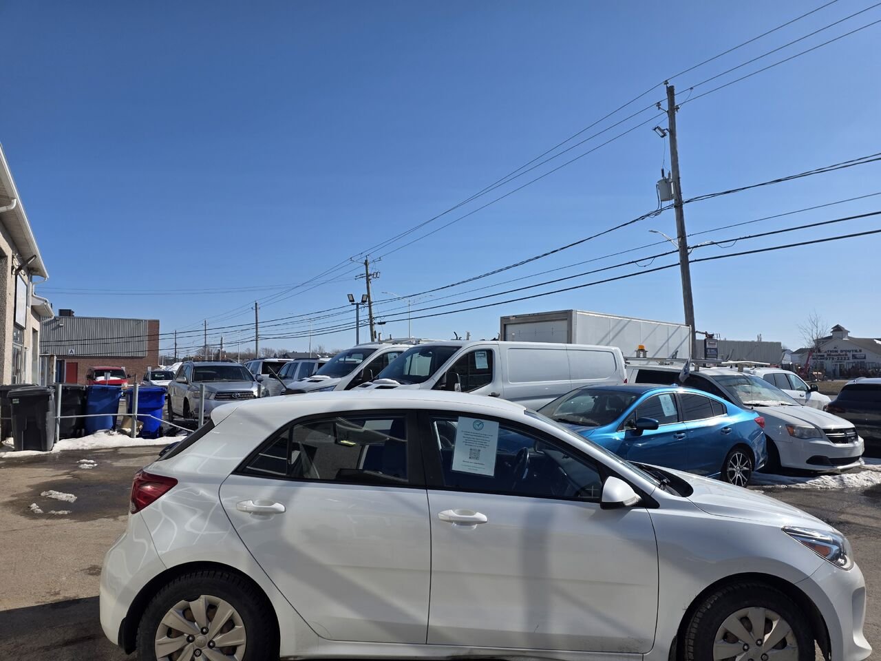 2018 Kia Rio 5 portes White  - photo #5