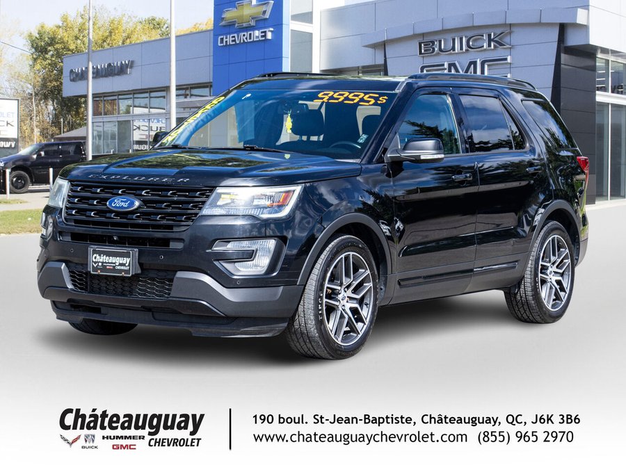 Ford Explorer Sport 2017 Noir