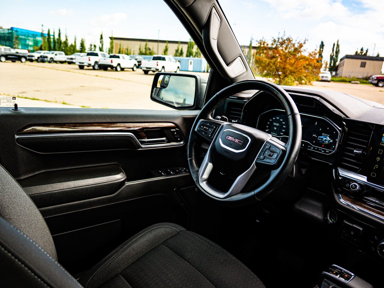 2024 GMC Sierra 1500 4WD Crew Cab 147 Elevation Black Sherwood Park - photo #30