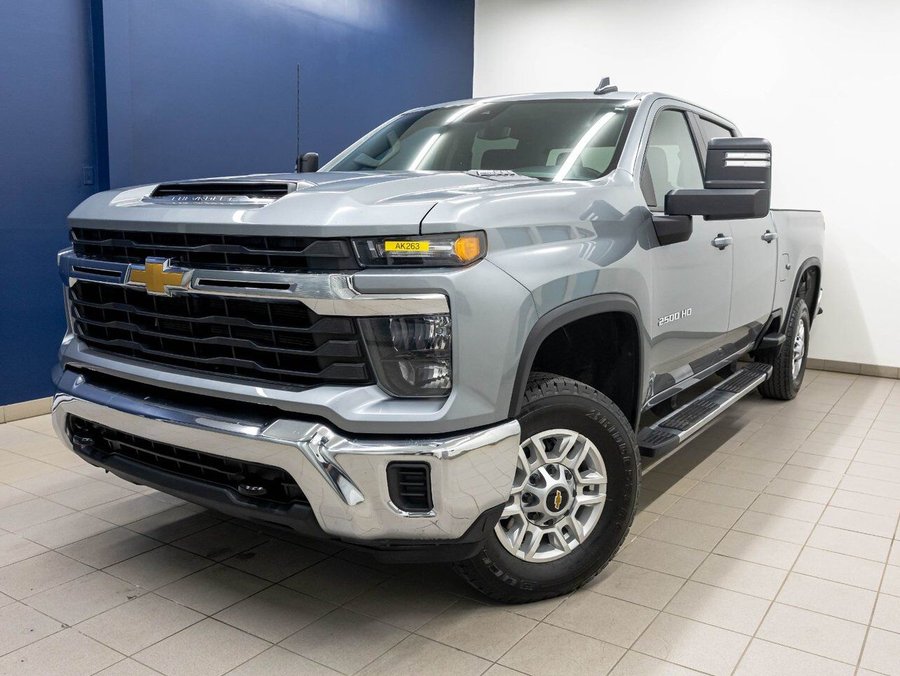Chevrolet Silverado 2500HD LT CREW 4X4 V8 *NAV* BEDLINER CARPLAY *PNBV 9900* 2024 Gris