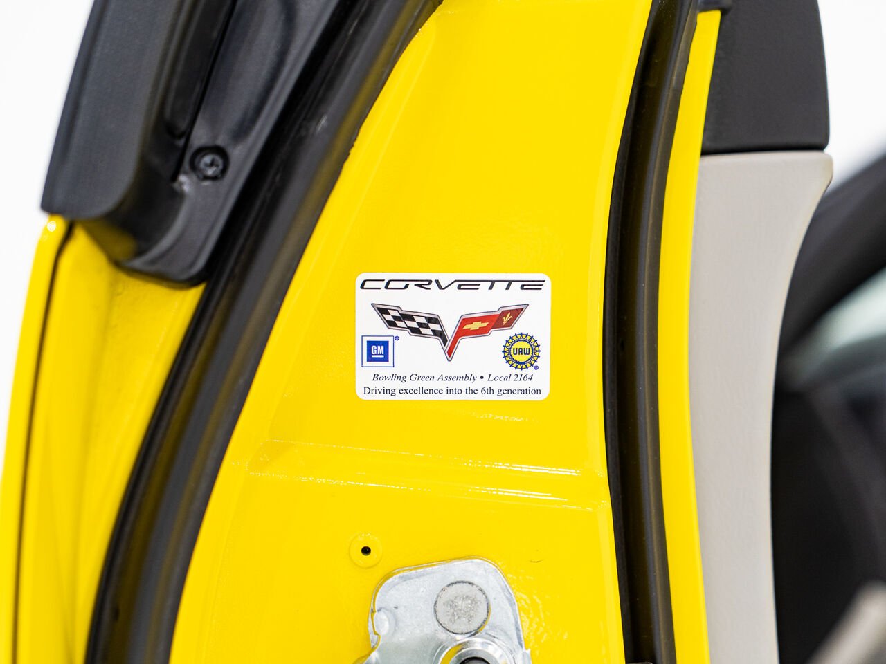 Chevrolet Corvette With only 900km (563mi) From new with window sticker 2008 Jaune Kirkland - photo #41