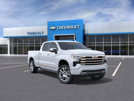 CHEVROLET Silverado 1500 High Country cabine multiplace 4RM 157 po 2026 BLANC POLAIRE, TRIPLE COUCHE