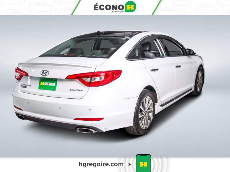 2016 Hyundai Sonata White Saint-Eustache - photo #6