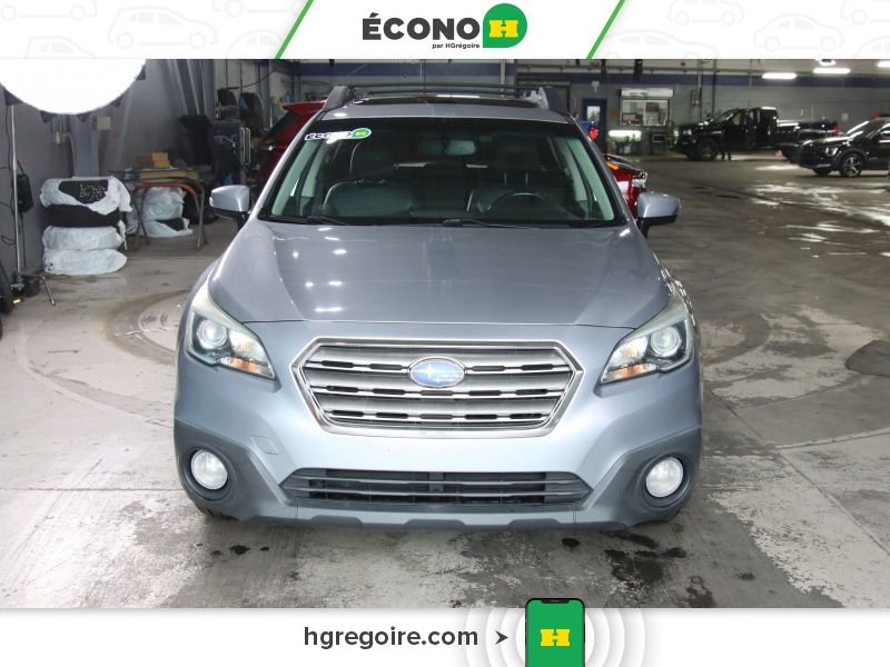 Subaru Outback 822754 | 2.5i w/Limited Pkg AWD CUIR TOIT BLUETOOTH CAMÉRA 2015 Argent Laval - photo #1