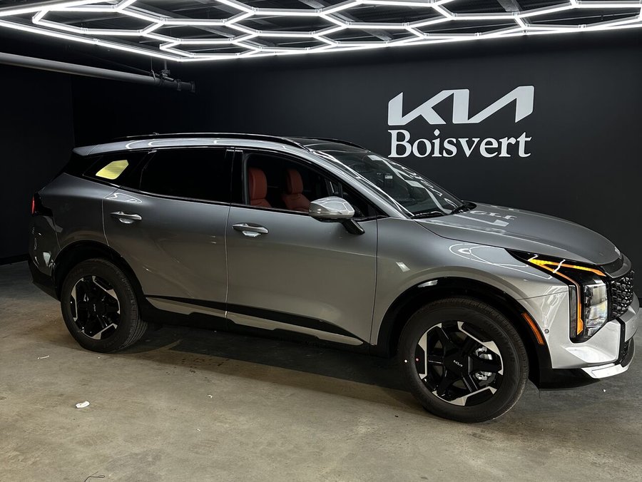 2027 Kia Sportage Hybrid SX TI avec intérieur noir Steel Grey