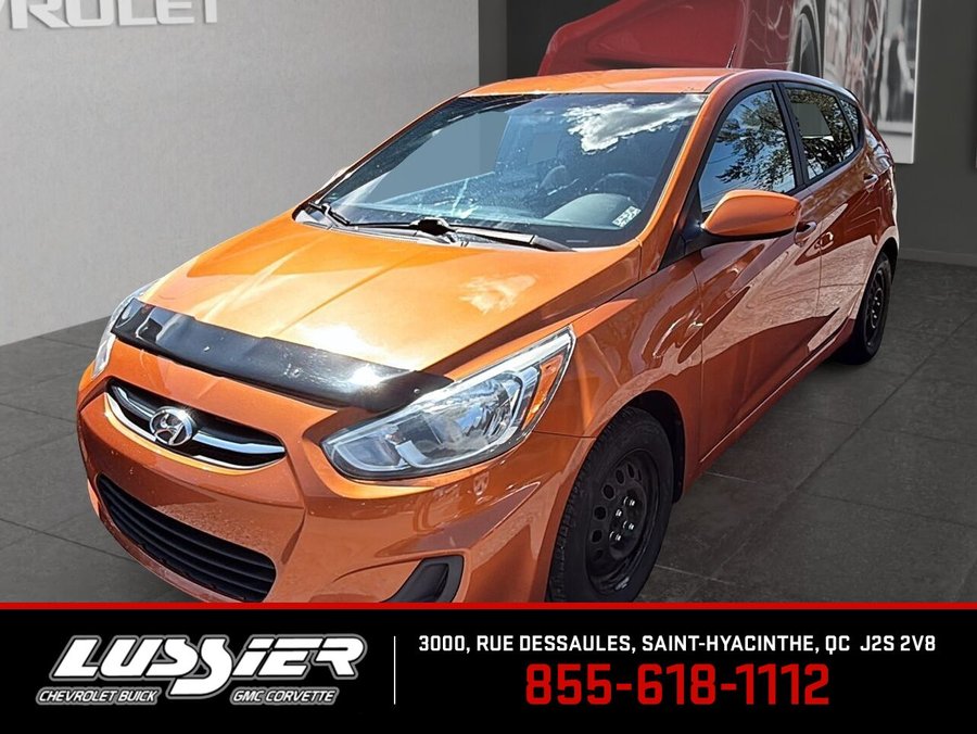 2015 HYUNDAI ACCENT 2015 Orange