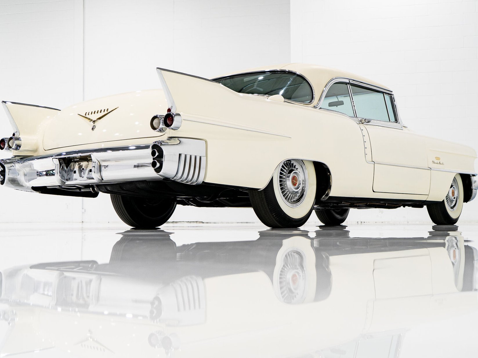 Cadillac Eldorado Seville With Factory A/C | PRIX EN USD 1956 Blanc Montréal - photo #26