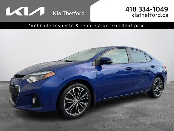Toyota Corolla 2016 Bleu Thetford Mines - photo #0