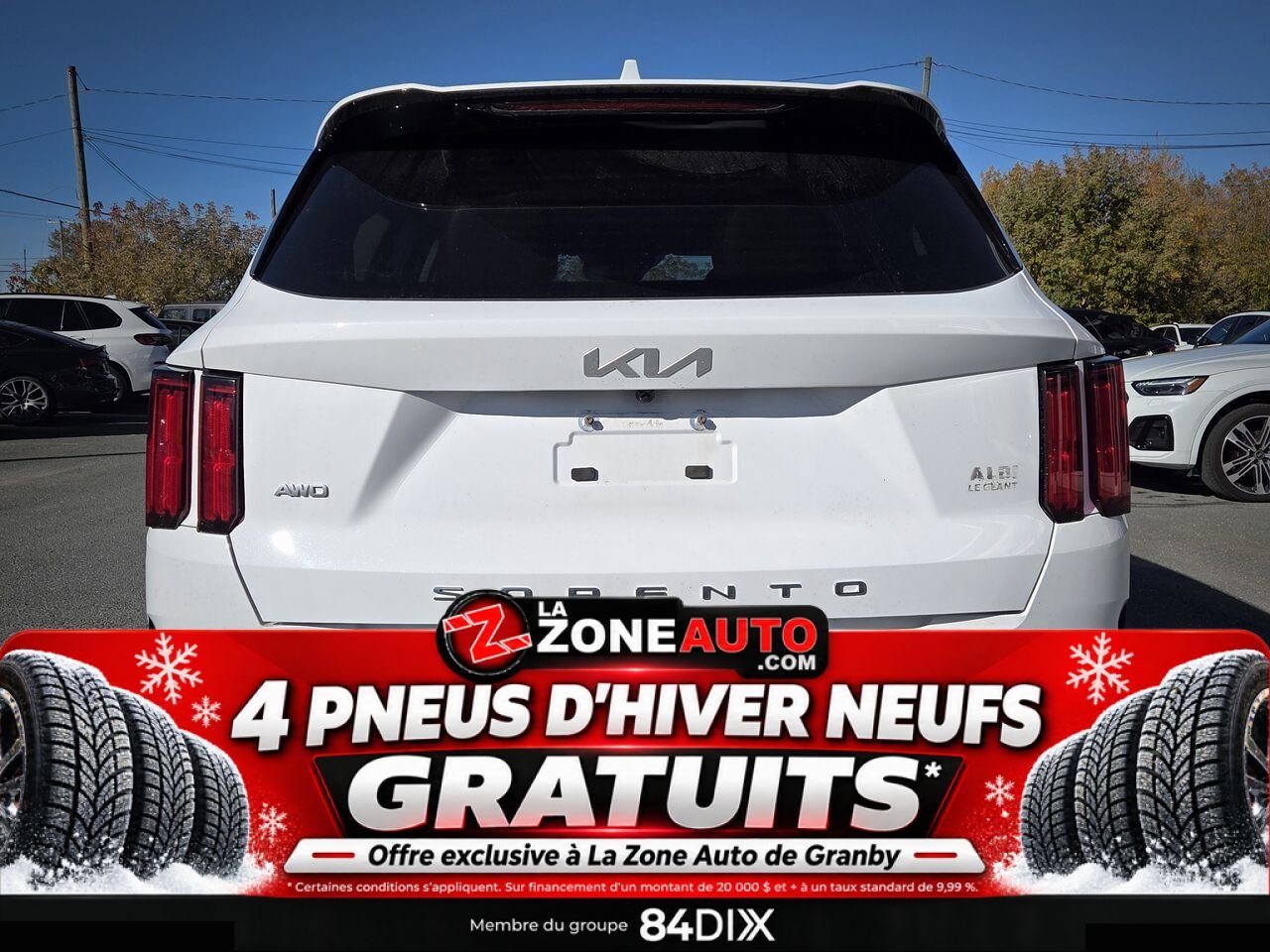 Kia Sorento SX AWD 2022 Blanc Granby - photo #5