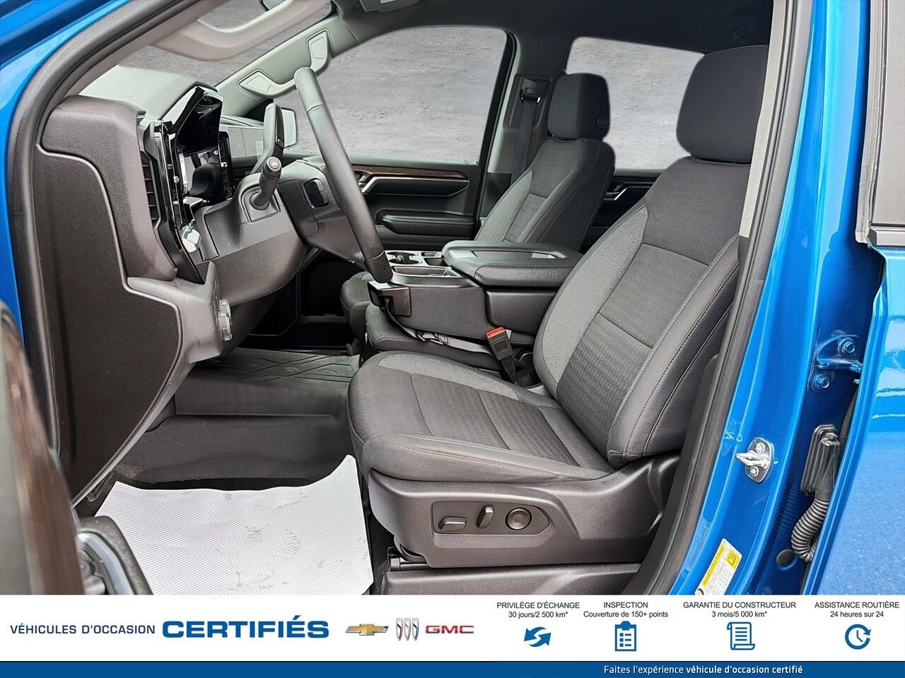 2024 CHEVROLET SILVERADO RST cabine multiplace 4RM 157 po Blue Montmagny - photo #6