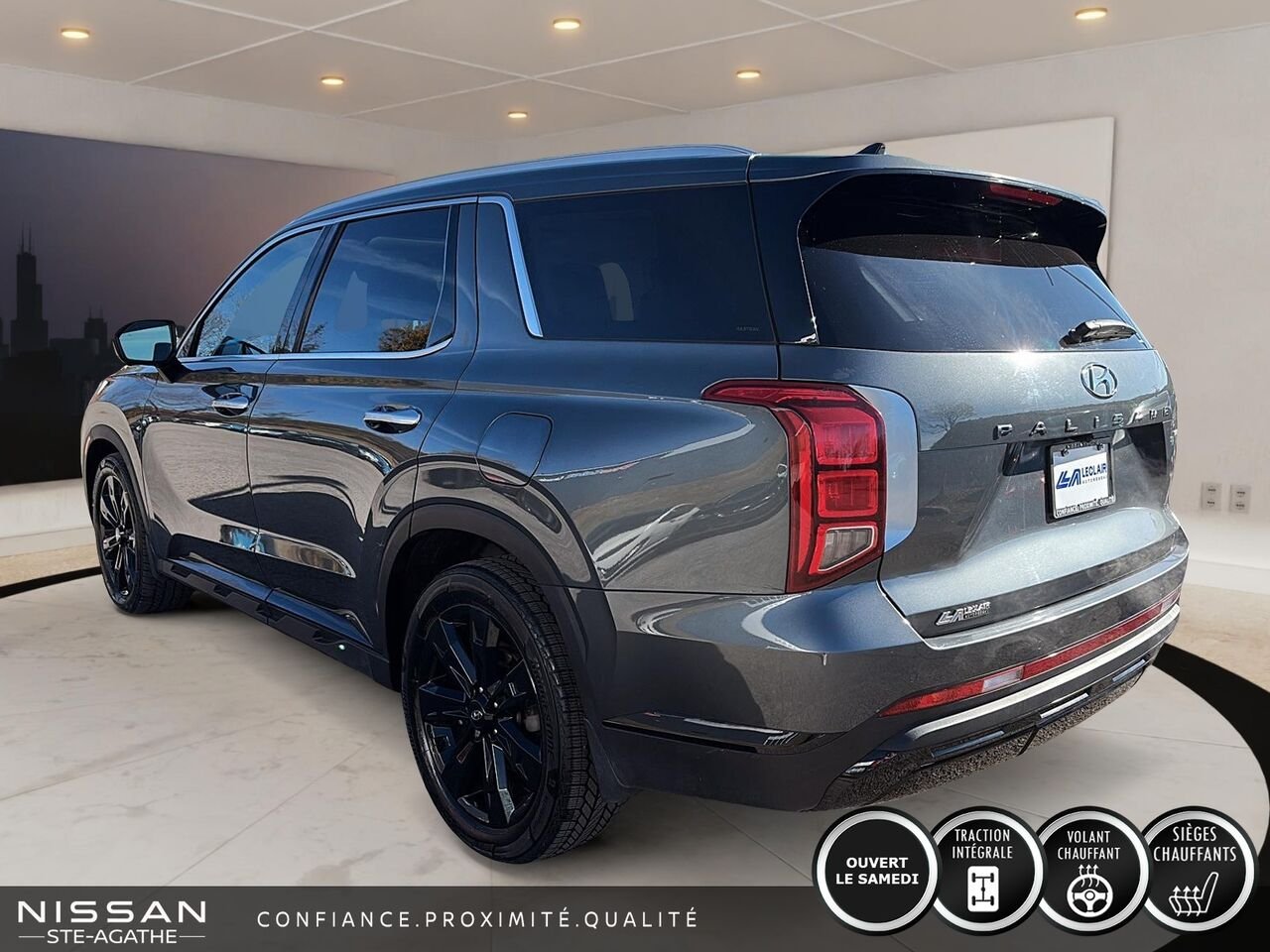 2023 Hyundai Palisade URBAN 8 PLACES TI | UN SEUL PROPRIÉTAIRE | TOIT OUVRANT | APPLE CARPLAY | DÉMARREUR À DISTANCE Blue Saint-Jérôme - photo #4