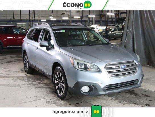 Subaru Outback 2.5i w/Limited Pkg AWD CUIR TOIT BLUETOOTH CAMÉRA 2015 Argent