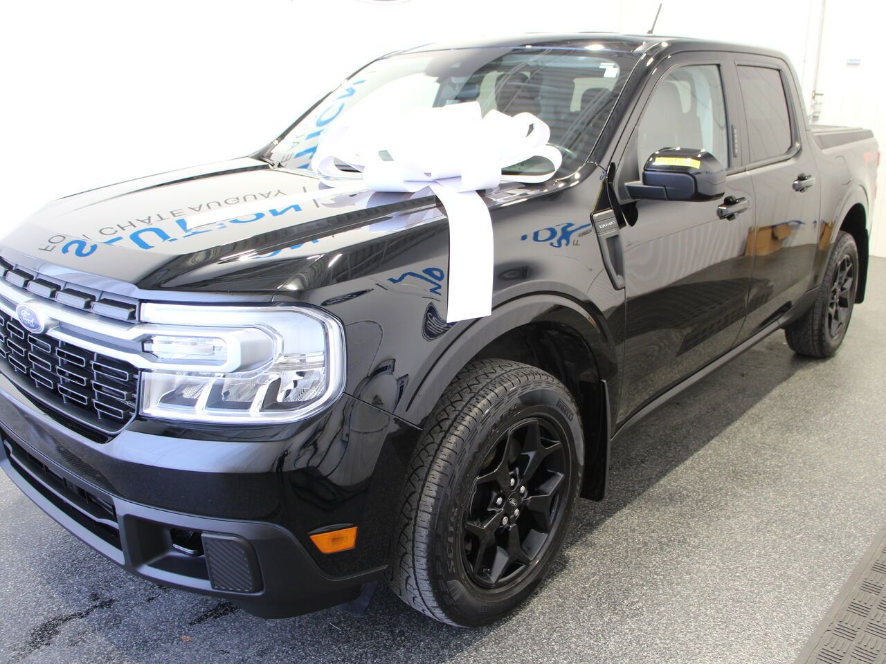 Black 2023 Ford Maverick Pickup Truck All-Wheel Drive Automatic