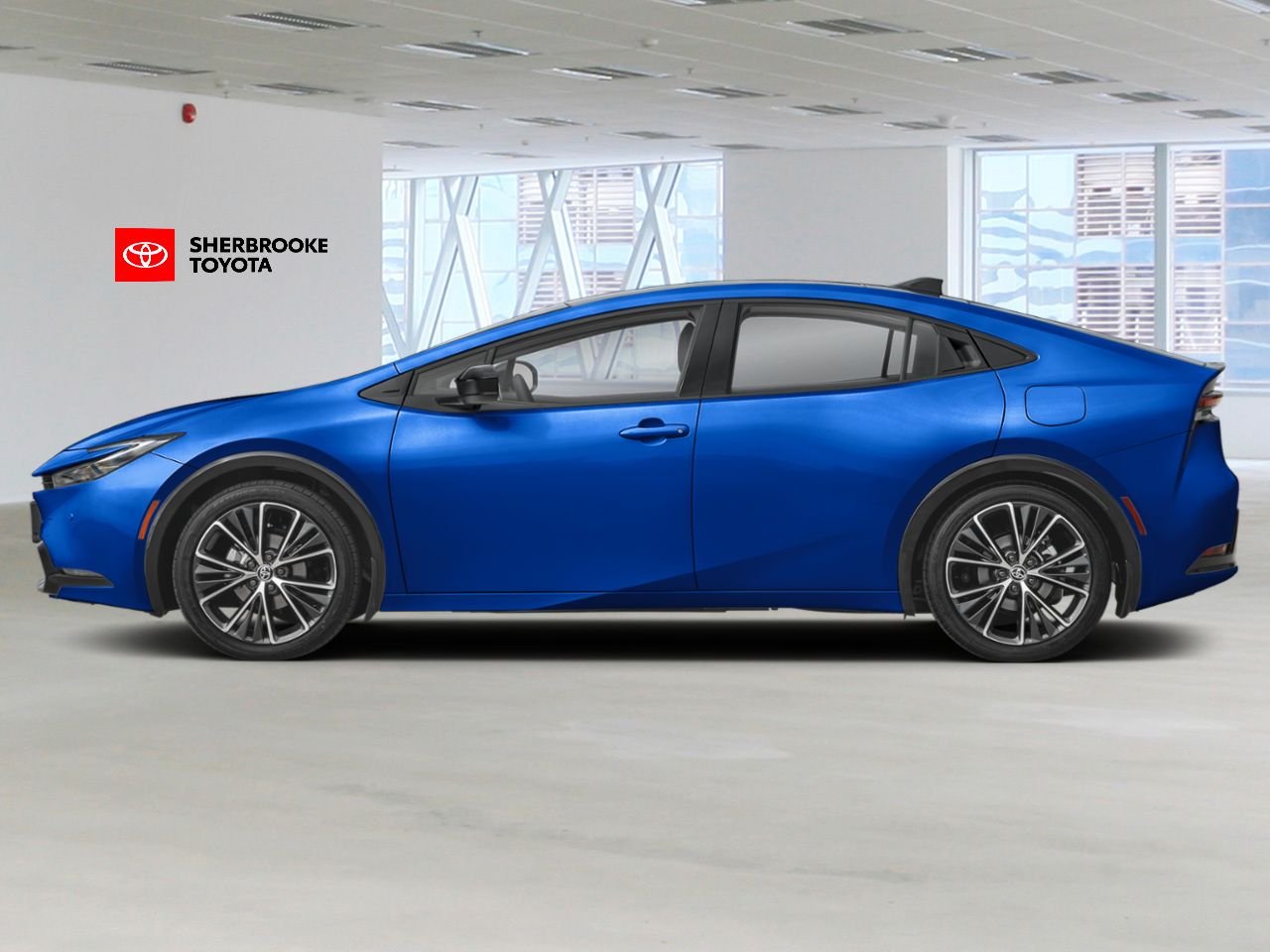2027 Toyota Prius JTDADABU6V3038689 Reservoir Blue Sherbrooke - photo #1