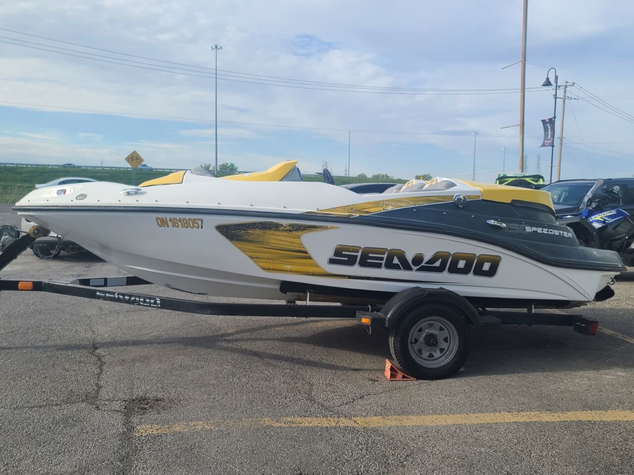 Sea-Doo Speedster 2010 Jaune Longueuil, - photo #2