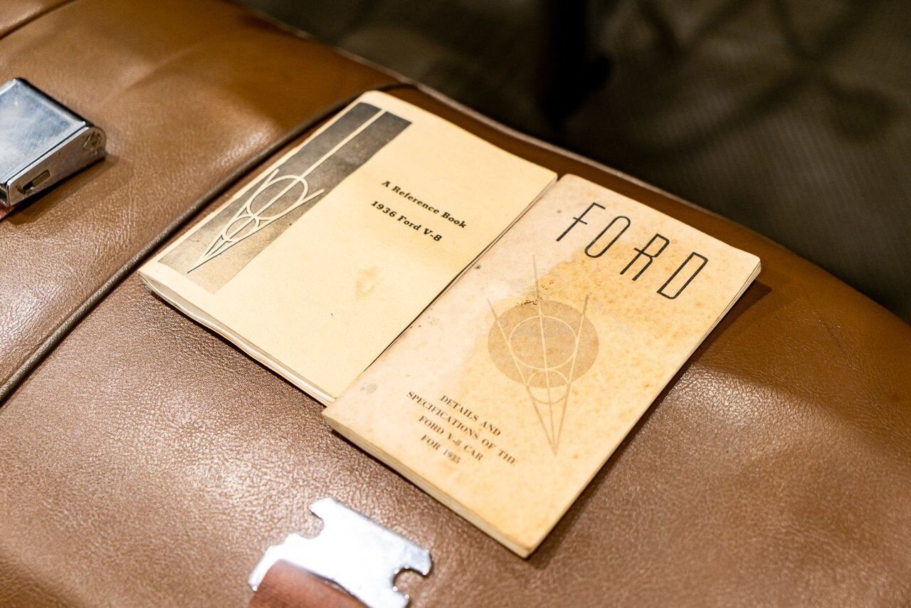Ford Model 48 Phaeton PRIX EN USD | Beautifully presented in original condition 1936 Vert Montréal - photo #80