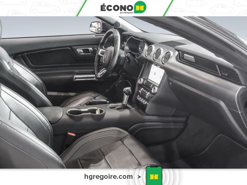 Ford Mustang 726363 | ECOBOOST PREMIUM AUTO A/C CUIR NAV MAGS CAM RECUL 2018 Noir Laval - photo #23
