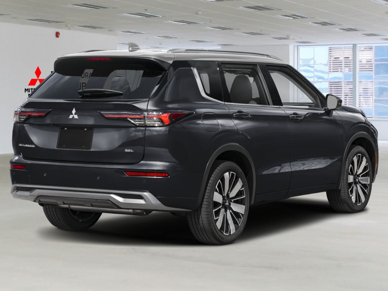 2026 Mitsubishi Outlander Black Diamond/Silver Roof Rouyn-Noranda - photo #1