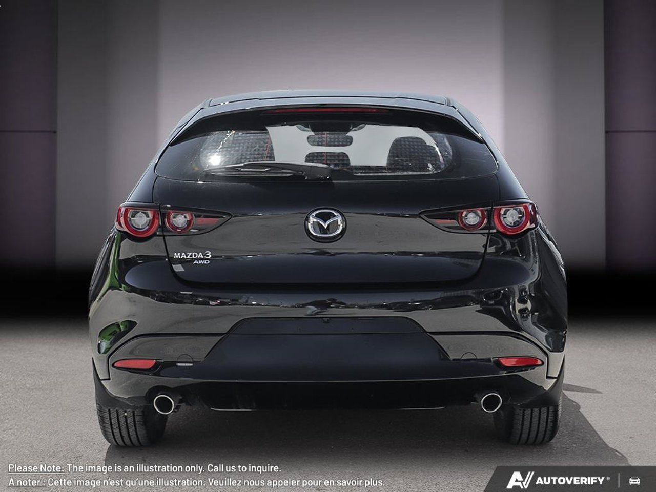Mazda Mazda3 Sport JM1BPBLL6T1885891 2026 Noir de jais mica Mirabel - photo #4